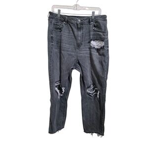 American Eagle Outfitters Distressed Mom Jeans